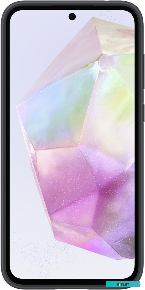 Чехол Samsung Silicone Case A35, EF-PA356TBEGRU, для Samsung Galaxy A35, черный