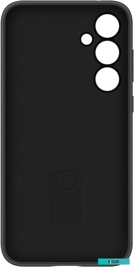 Чехол Samsung Silicone Case A35, EF-PA356TBEGRU, для Samsung Galaxy A35, черный