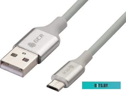 GCR-52858 GCR Патч-корд PROF плоский прямой 2.0m, UTP медь кат.6, белый, 30 AWG, ethernet high speed 10 Гбит/с, RJ45, T568B, GCR-52858