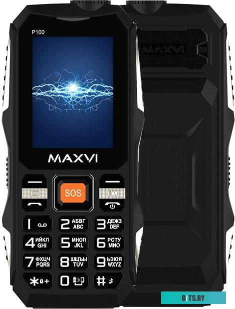 Мобильный телефон Maxvi P100 (черный)