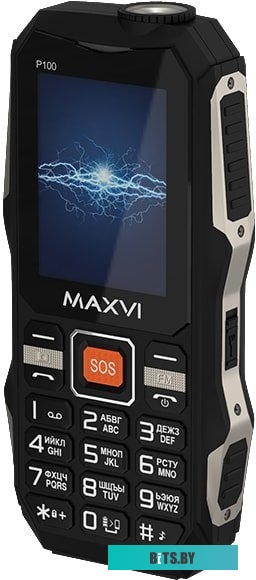 Мобильный телефон Maxvi P100 (черный)