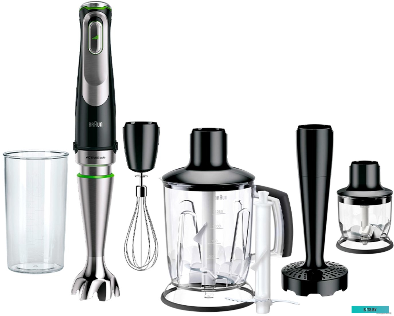 MQ9147X Блендер погружной Braun MQ9147X черный