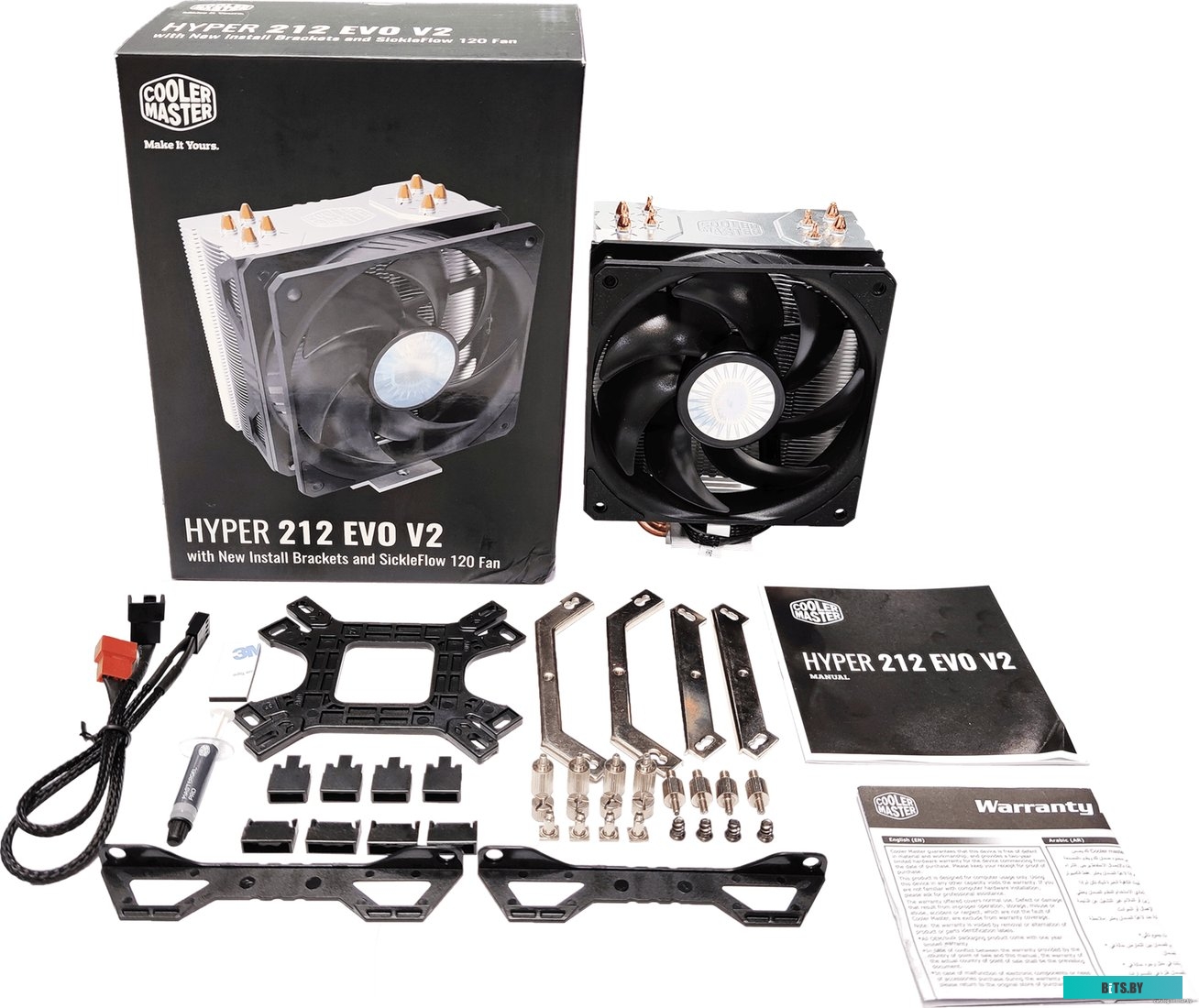 Кулер для процессора Cooler Master Hyper 212 EVO V2 <RR-2V2E-18PK-R1>