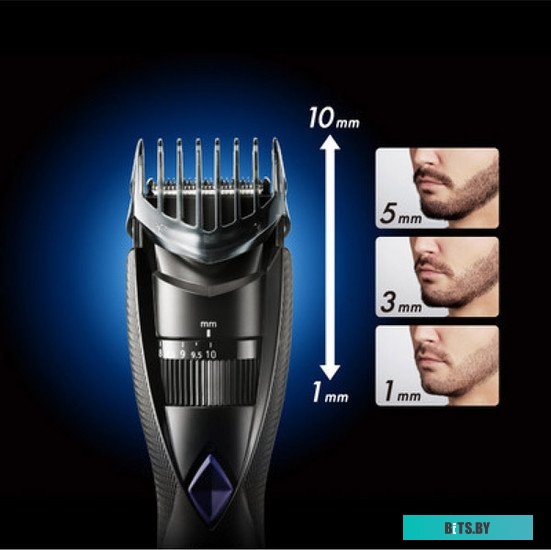 ER-GB37-K503 Триммер Panasonic ER-GB37 черный (насадок в компл:1шт)