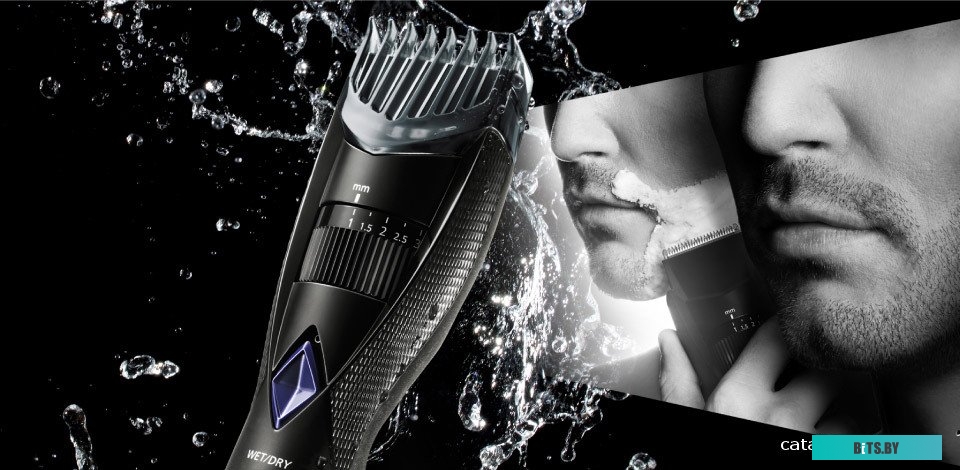 ER-GB37-K503 Триммер Panasonic ER-GB37 черный (насадок в компл:1шт)