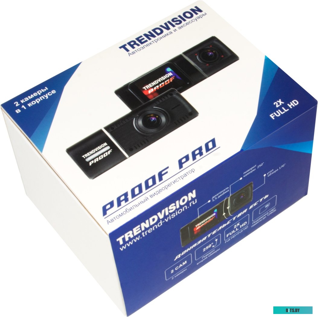 Видеорегистратор TrendVision Proof PRO GPS <TVPPG>