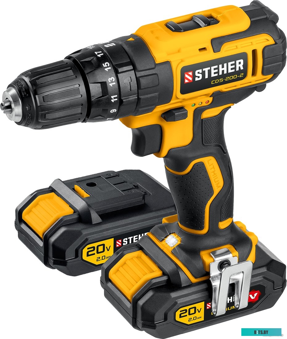 Steher CDS-200-2 (с 2-мя АКБ, кейс)