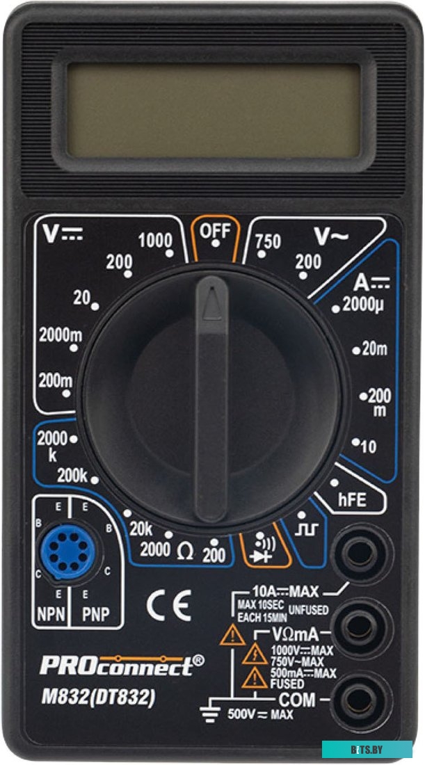 Мультиметр PROconnect M832 (DT832) <13-3012>