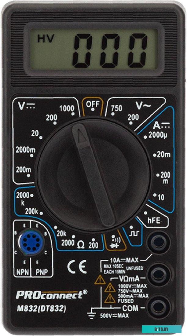 Мультиметр PROconnect M832 (DT832) <13-3012>
