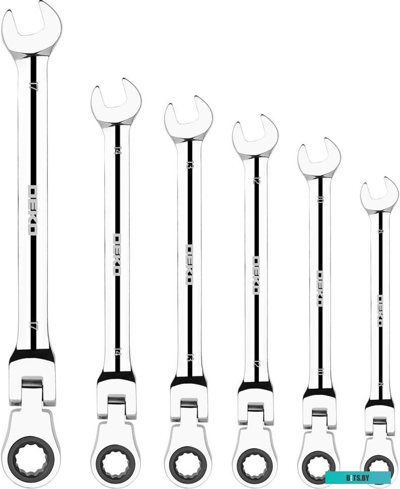 Набор ключей Deko RW02 (6 предметов) <065-0550>