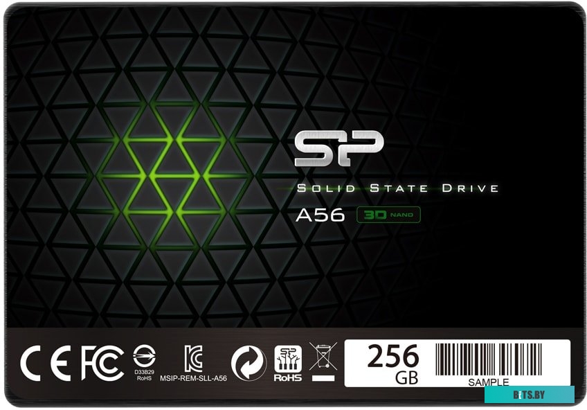 SSD Накопитель Silicon-Power Ace A56 256GB SP256GBSS3A56B25RM