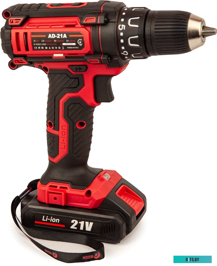 Дрель-шуруповерт Edon AD-21A (с 2-мя АКБ, кейс)