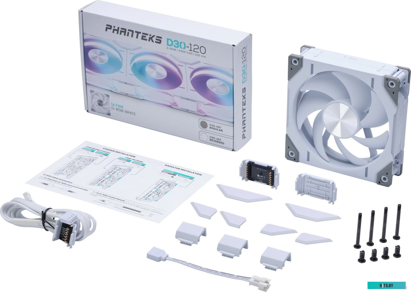 Phanteks PH-F120D30 PH-F120D30_DRGB_PWM_WT01