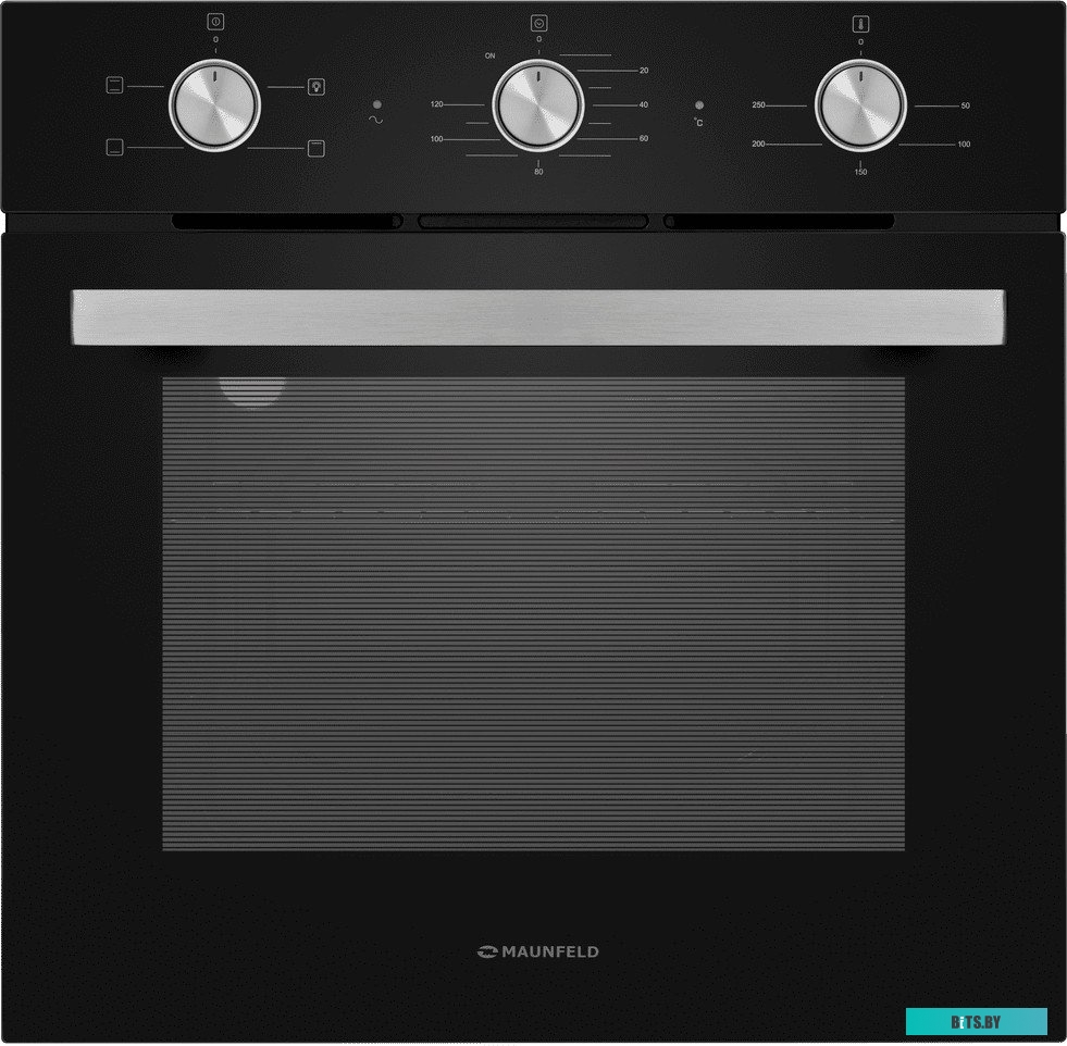 AEOC6040B Шкаф духовой электрический MAUNFELD AEOC.575B/ Духовой шкаф, Тип: электрический 60 см, таймер, 3 режима, утапливаемые переключатели, гидроли