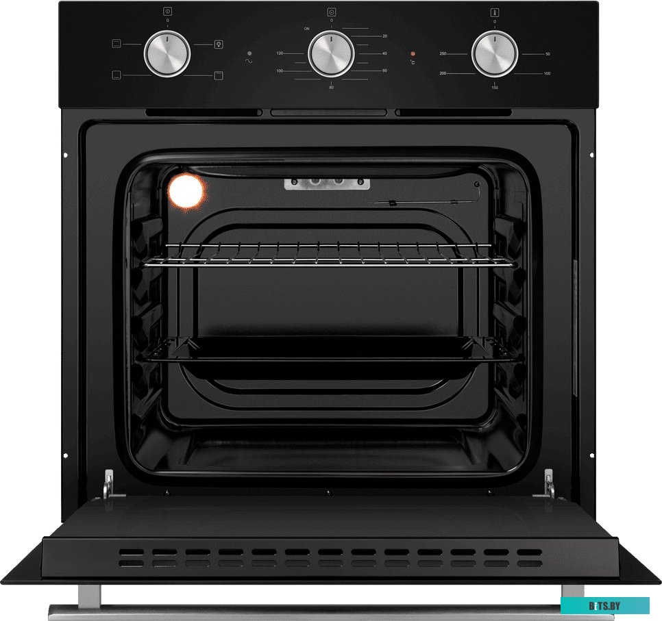 AEOC6040B Шкаф духовой электрический MAUNFELD AEOC.575B/ Духовой шкаф, Тип: электрический 60 см, таймер, 3 режима, утапливаемые переключатели, гидроли