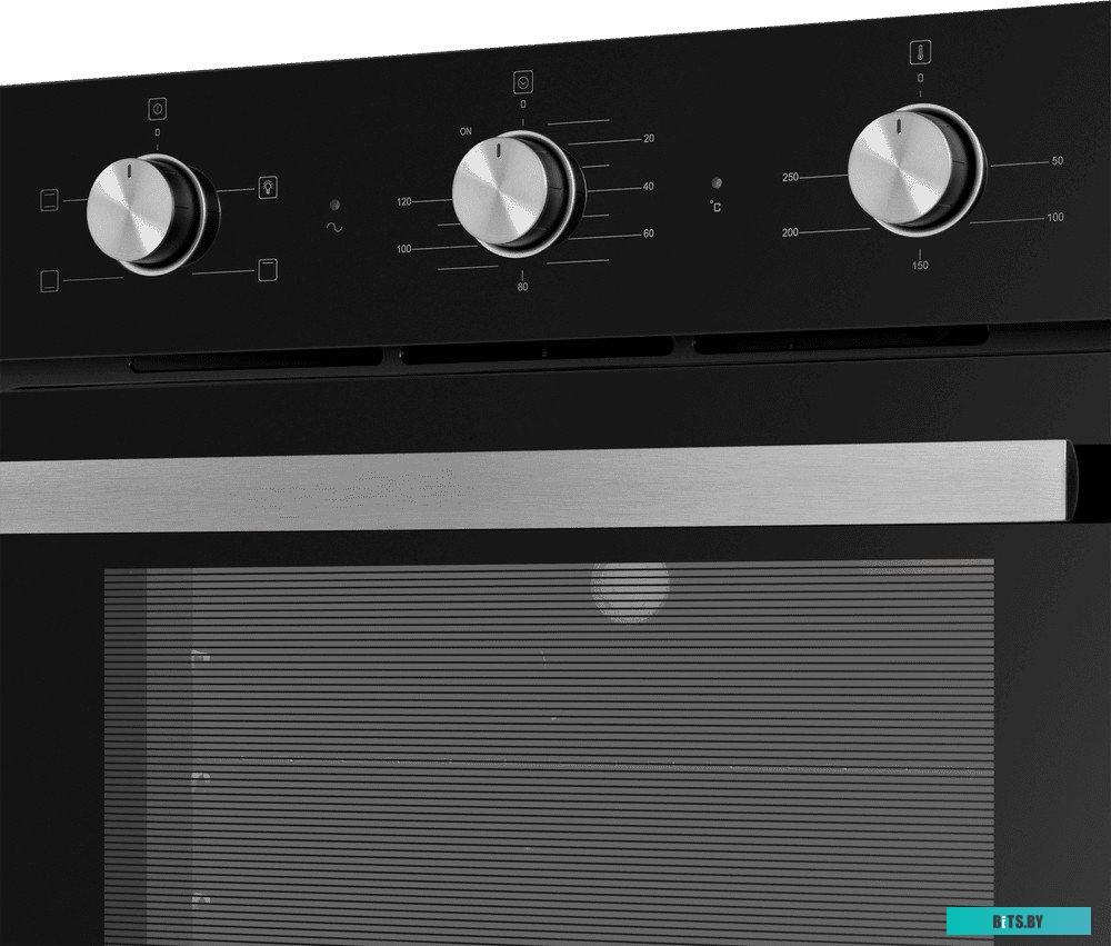 AEOC6040B Шкаф духовой электрический MAUNFELD AEOC.575B/ Духовой шкаф, Тип: электрический 60 см, таймер, 3 режима, утапливаемые переключатели, гидроли