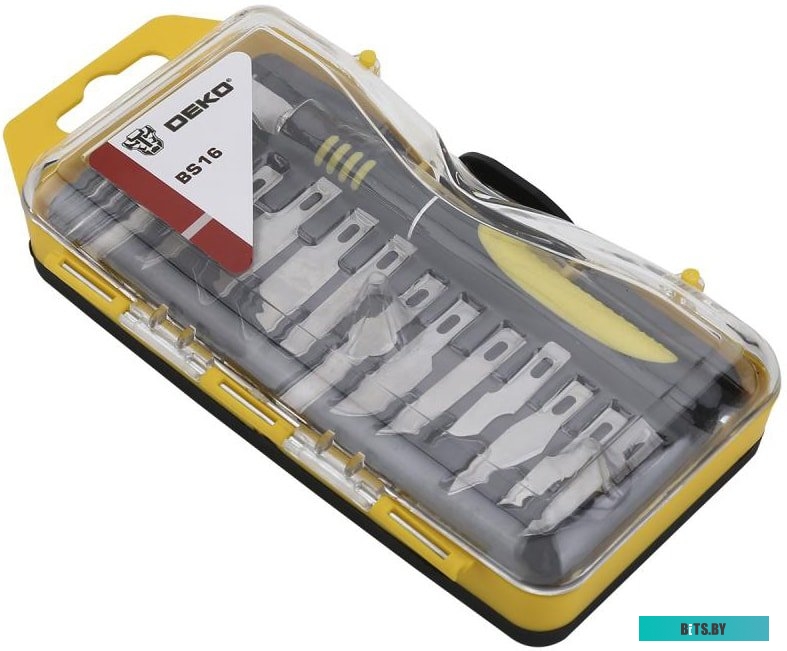 Специнструмент Deko BS16 (16 предметов) <065-0722>
