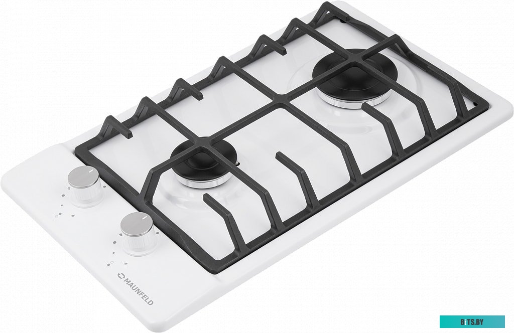 КА-00013562 Газовая варочная панель MAUNFELD EGHE.32.6CW/G,  независимая,  белый