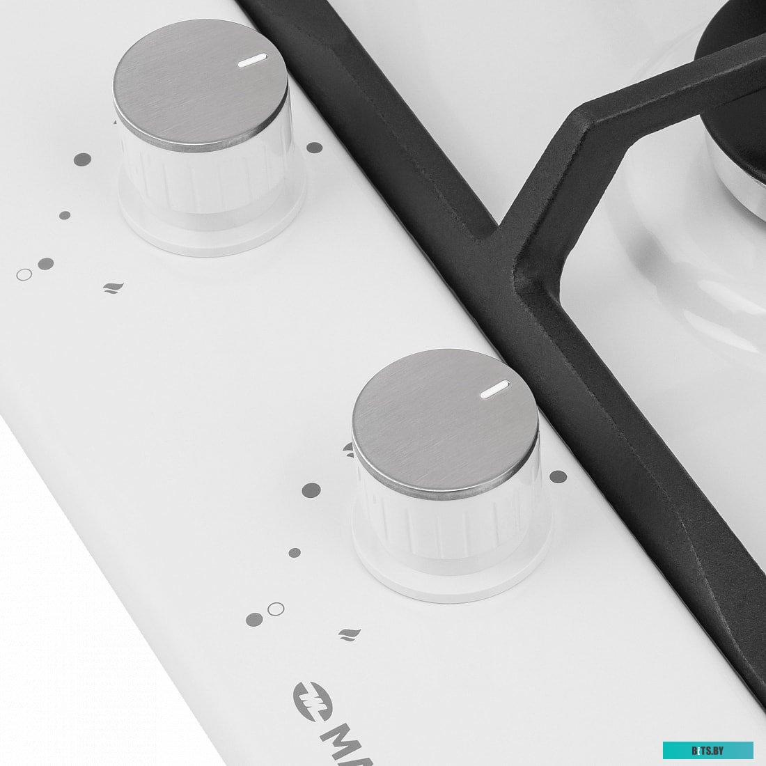 КА-00013562 Газовая варочная панель MAUNFELD EGHE.32.6CW/G,  независимая,  белый