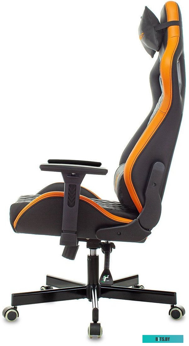 Офисное кресло (Стул) Бюрократ Outrider (черный/оранжевый) <KNIGHT OUTRIDER BO>
