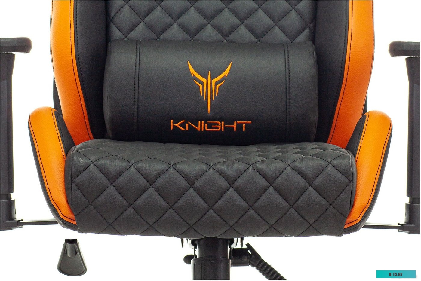 Офисное кресло (Стул) Бюрократ Outrider (черный/оранжевый) <KNIGHT OUTRIDER BO>