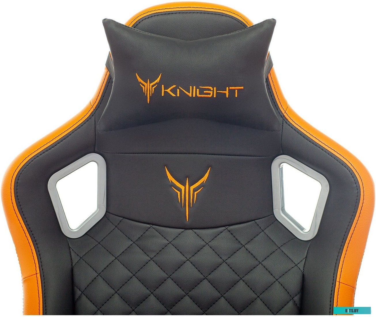 Офисное кресло (Стул) Бюрократ Outrider (черный/оранжевый) <KNIGHT OUTRIDER BO>