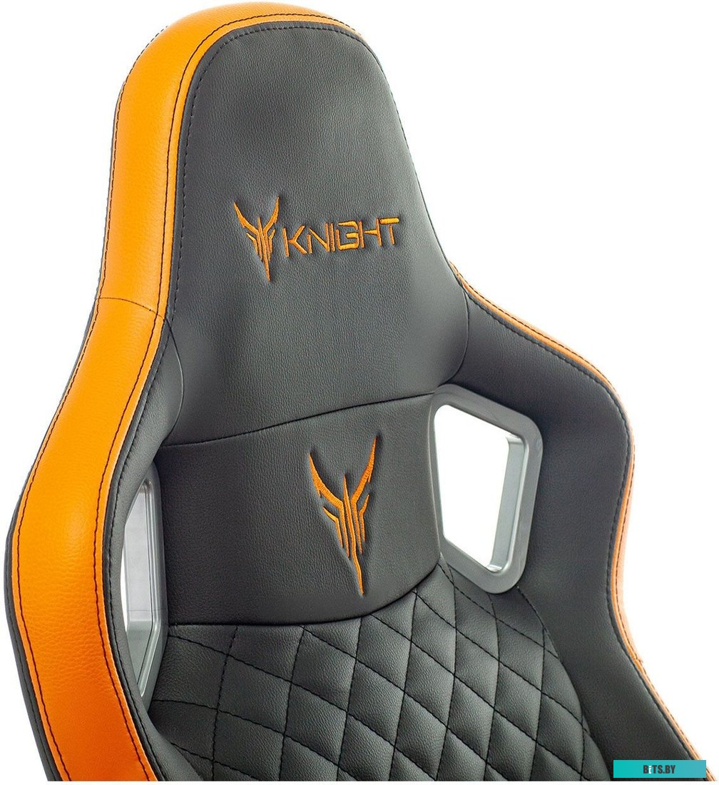 Офисное кресло (Стул) Бюрократ Outrider (черный/оранжевый) <KNIGHT OUTRIDER BO>