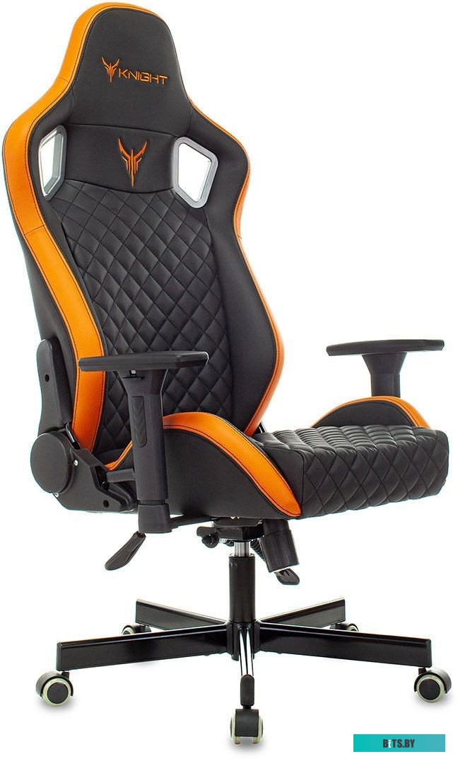 Офисное кресло (Стул) Бюрократ Outrider (черный/оранжевый) <KNIGHT OUTRIDER BO>