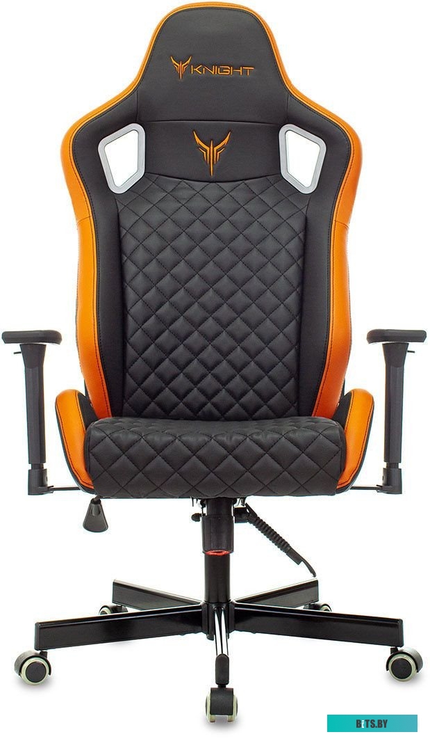 Офисное кресло (Стул) Бюрократ Outrider (черный/оранжевый) <KNIGHT OUTRIDER BO>