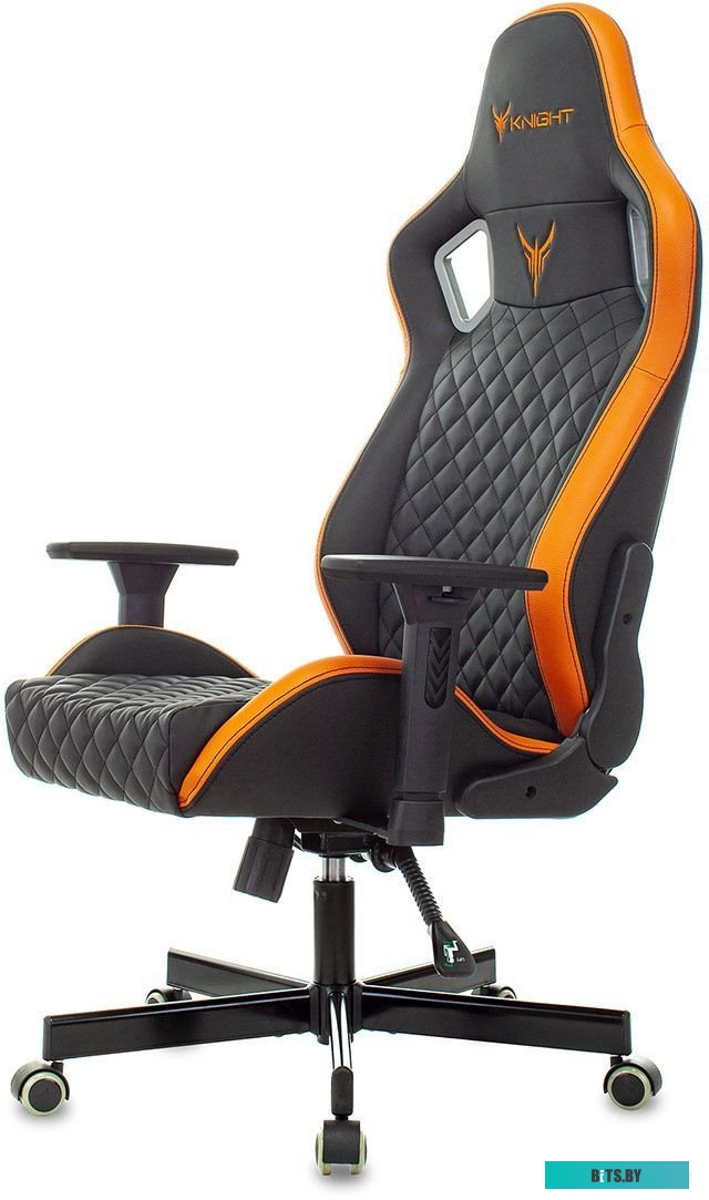 Офисное кресло (Стул) Бюрократ Outrider (черный/оранжевый) <KNIGHT OUTRIDER BO>