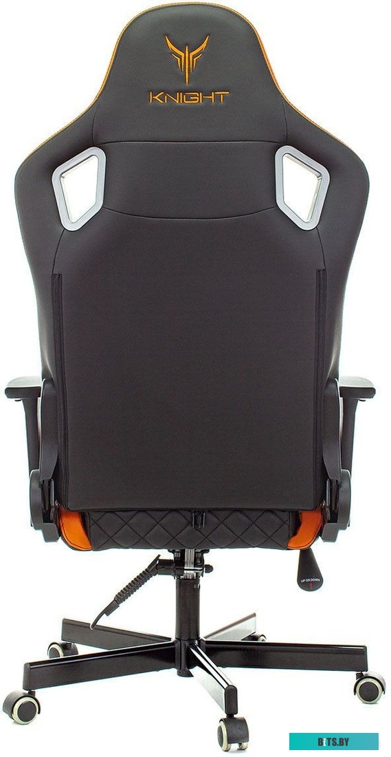 Офисное кресло (Стул) Бюрократ Outrider (черный/оранжевый) <KNIGHT OUTRIDER BO>