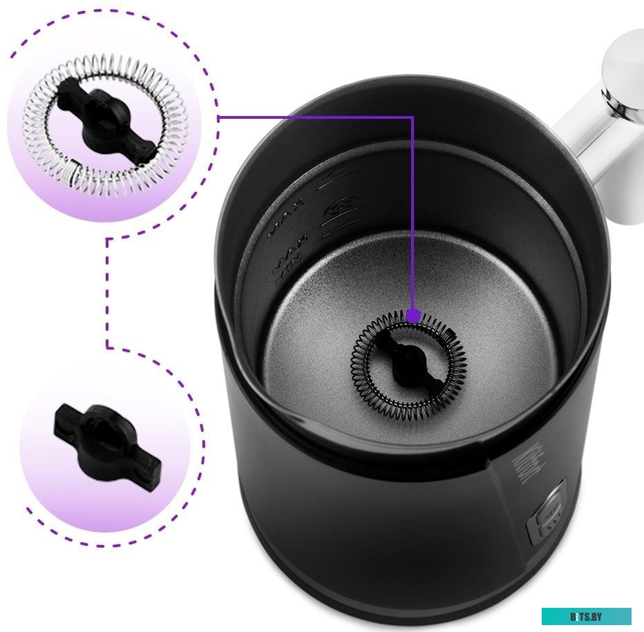KT-751-1 Капучинатор Kitfort KT-751-1 (черный)