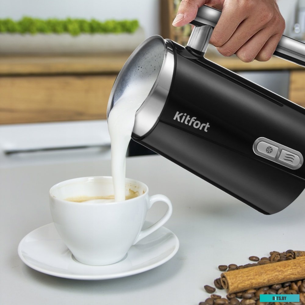 KT-751-1 Капучинатор Kitfort KT-751-1 (черный)