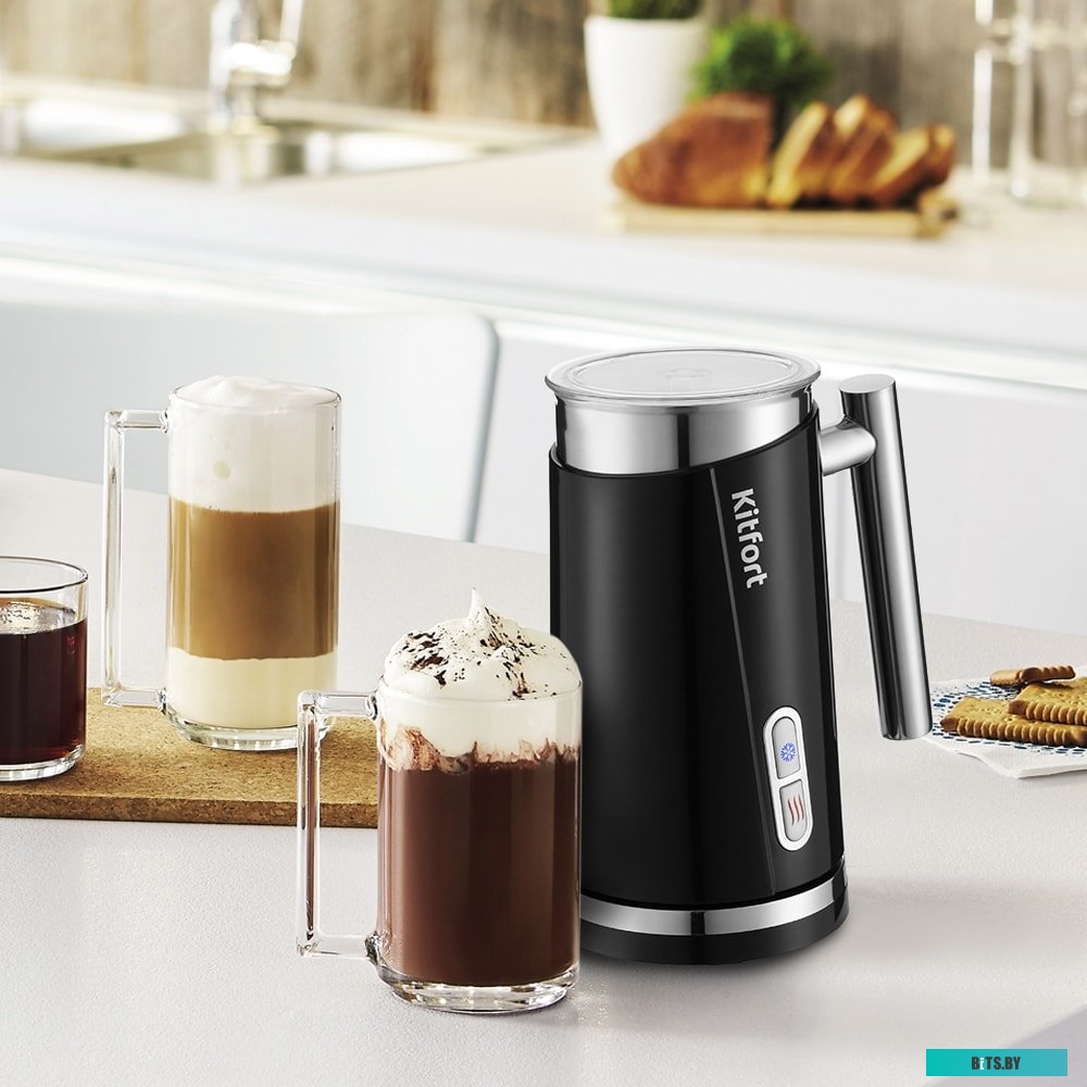 KT-751-1 Капучинатор Kitfort KT-751-1 (черный)