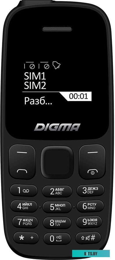 Мобильный телефон Digma Linx A106 (черный)