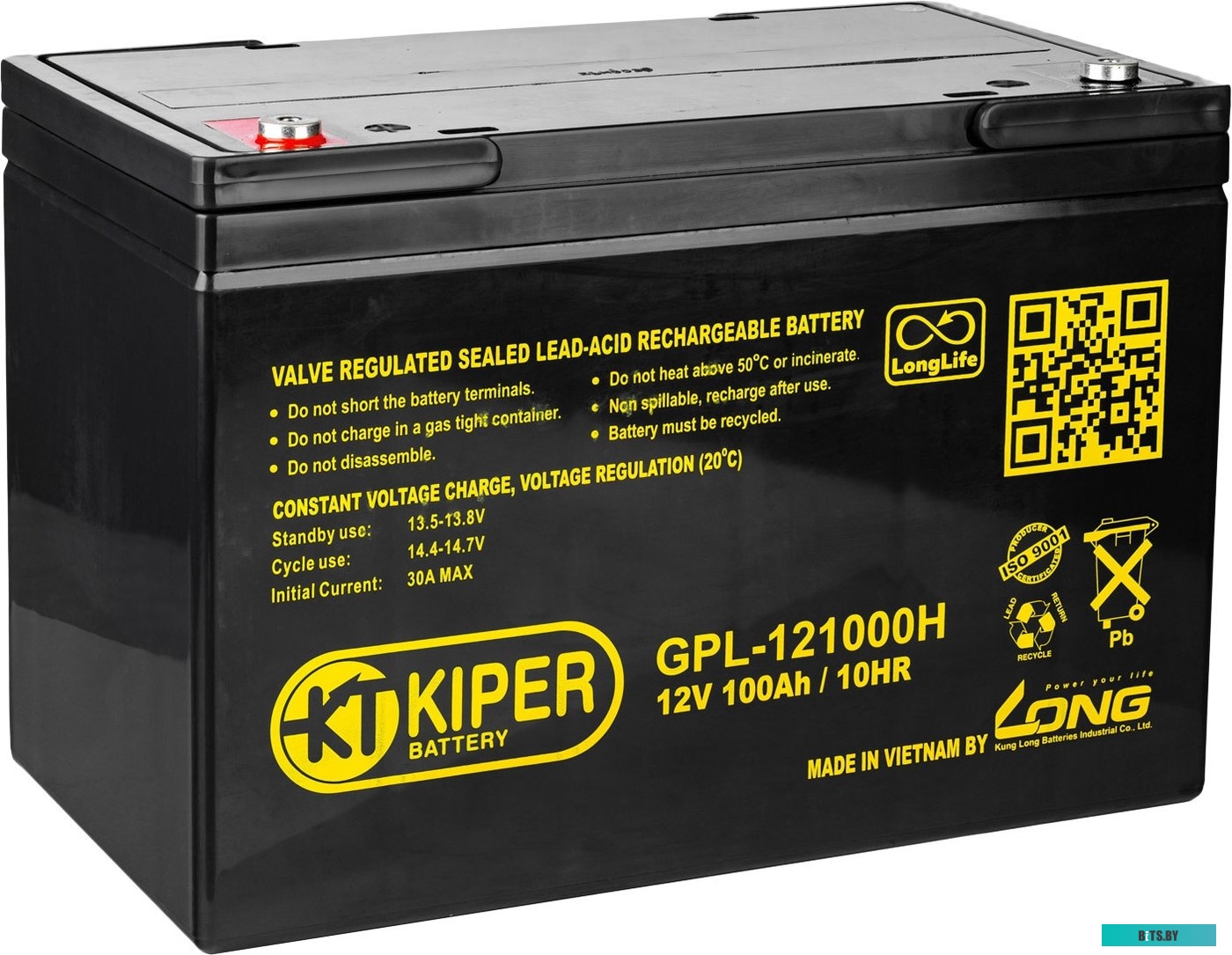 Аккумулятор для ИБП Kiper GPL-121000H (12В/100 А·ч) <8033>