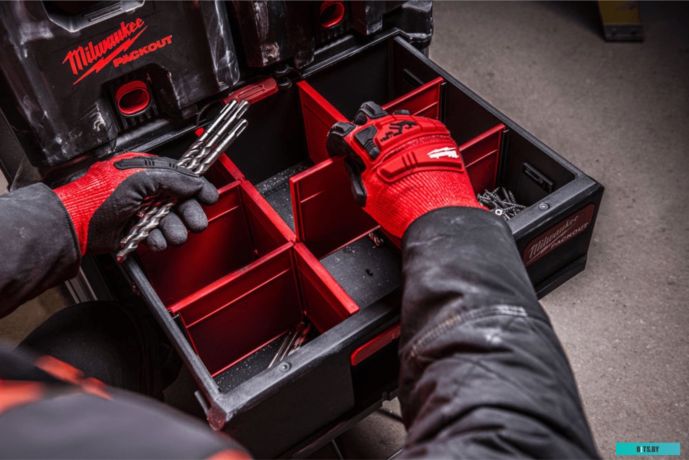 Ящик для инструментов Milwaukee Packout 2 Drawer Tool Box 4932472129