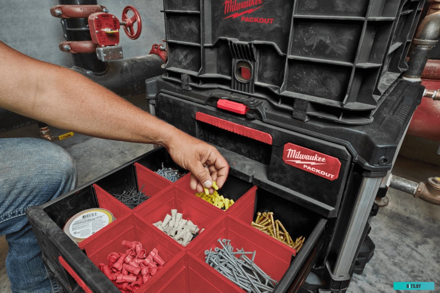 Ящик для инструментов Milwaukee Packout 2 Drawer Tool Box 4932472129
