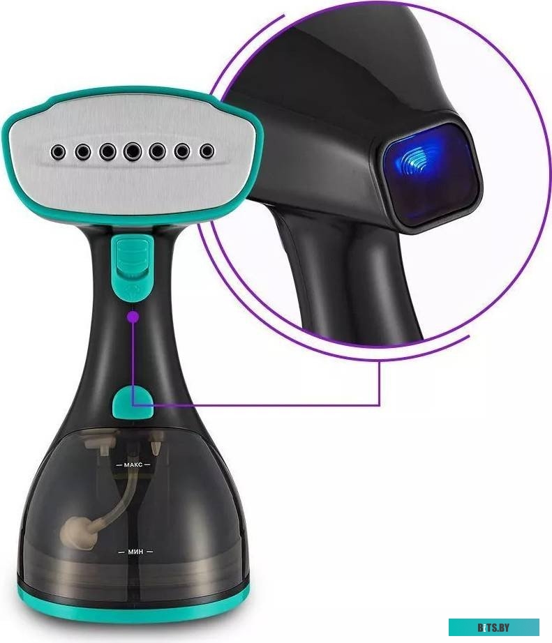 KT-9121-3 Ручной отпариватель Kitfort KT-9121-3 (черно-бирюзовый)