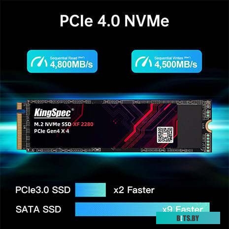 SSD Накопитель  Kingspec XF-512 512Gb