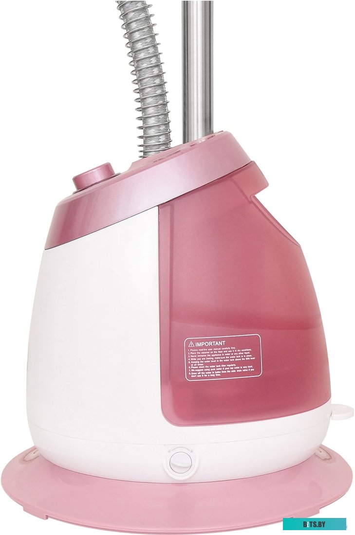H-US02456 Отпариватель напольный Hyundai H-US02456 1800Вт белый/розовый