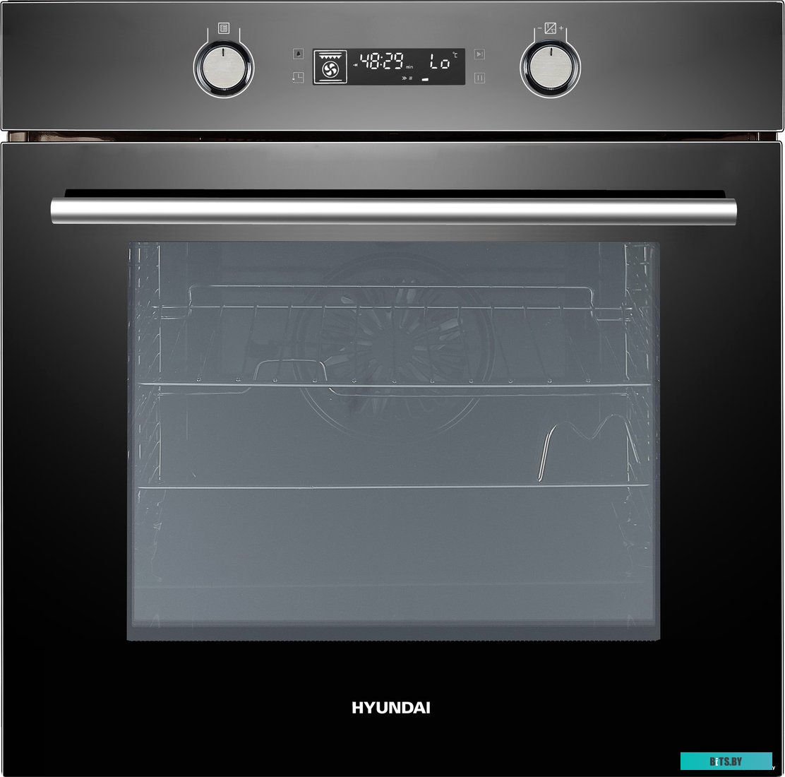 HEO 6648 BG Духовой шкаф Электрический Hyundai HEO 6648 BG черный