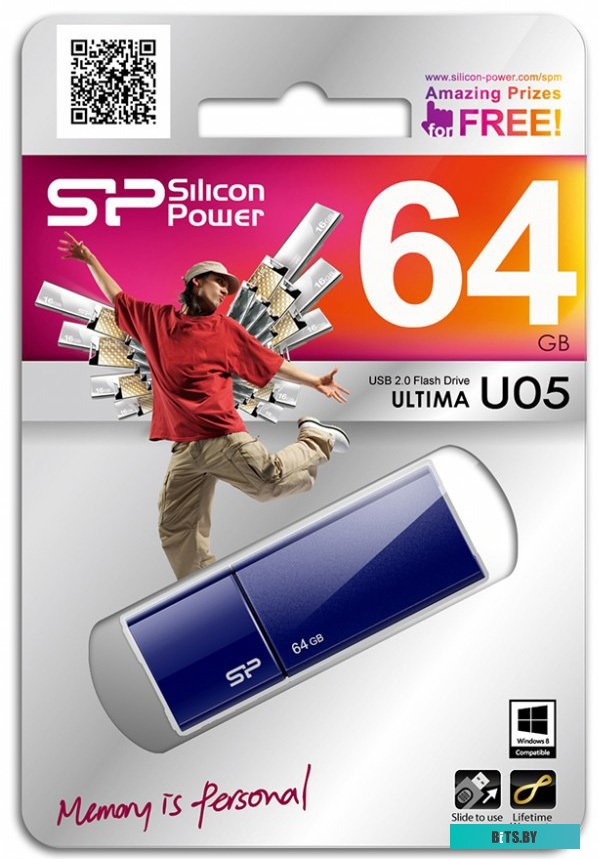 Флеш накопитель Silicon Power Ultima U05 SP064GBUF2U05V1D