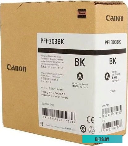 Картридж Canon PFI-303BK <2958B001>