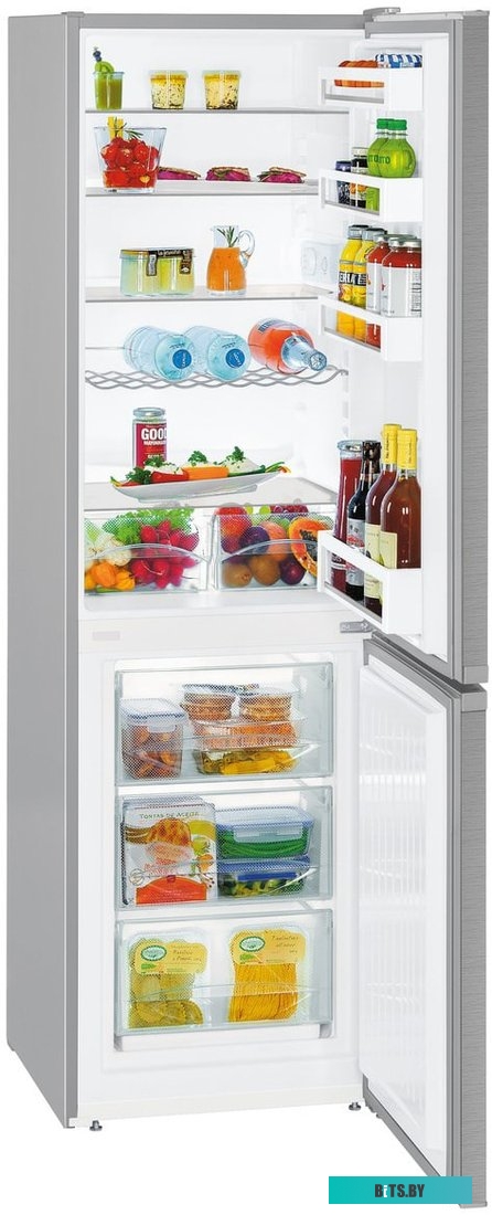 CUef 3331-22 001 Холодильники Liebherr/ 181.2x55x63, объем камер 156/53 л, нижняя морозильная камера, нержавеющая сталь