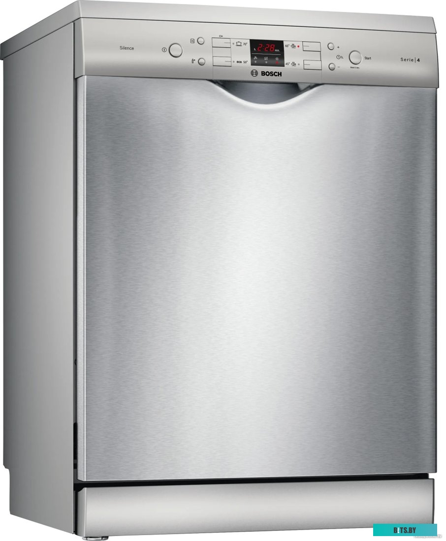 SMS44DI01T Посудомоечная машина Bosch Serie 4 SMS44DI01T,  полноразмерная, напольная, 60см, загрузка 13 комплектов, нержавеющая сталь