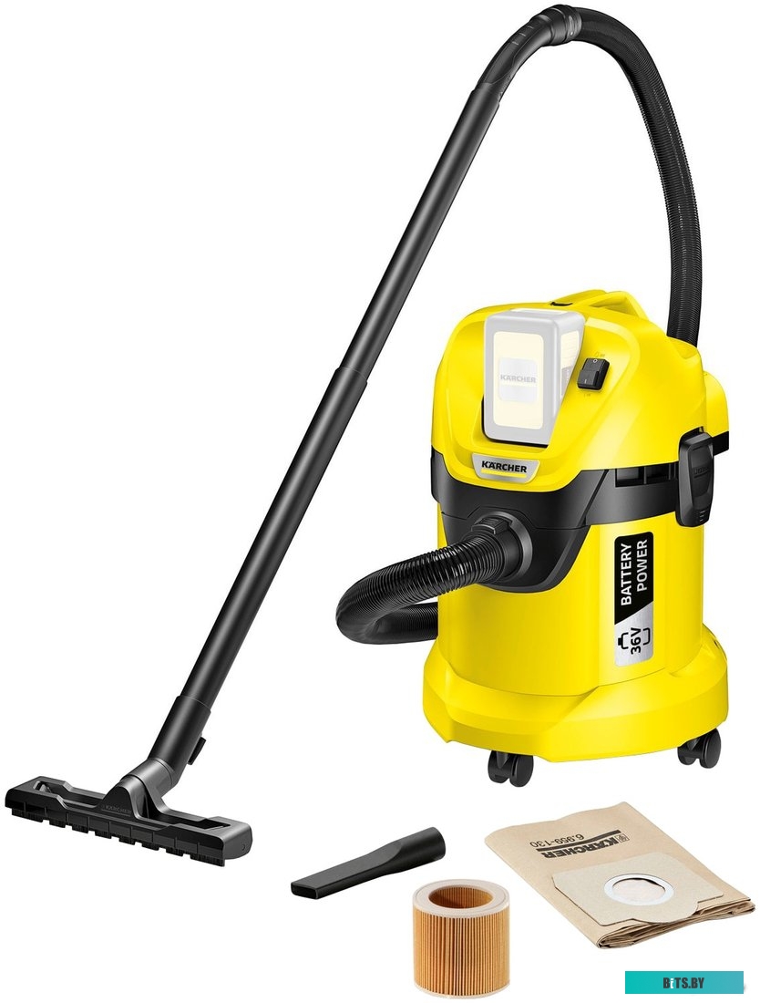 Пылесос Karcher WD 3 Battery 1.629-910.0