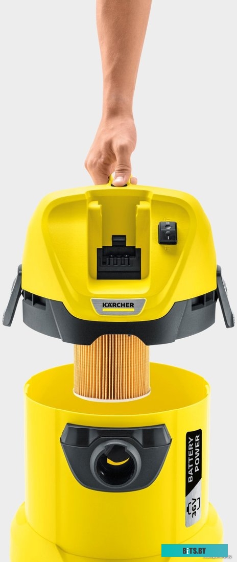 Пылесос Karcher WD 3 Battery 1.629-910.0