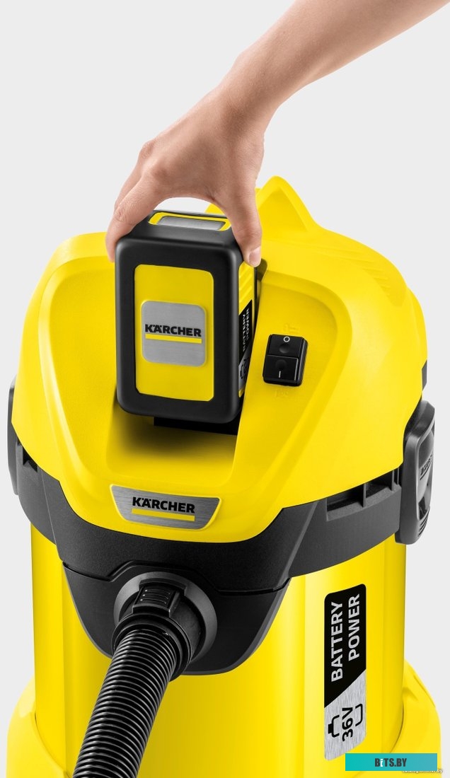 Пылесос Karcher WD 3 Battery 1.629-910.0
