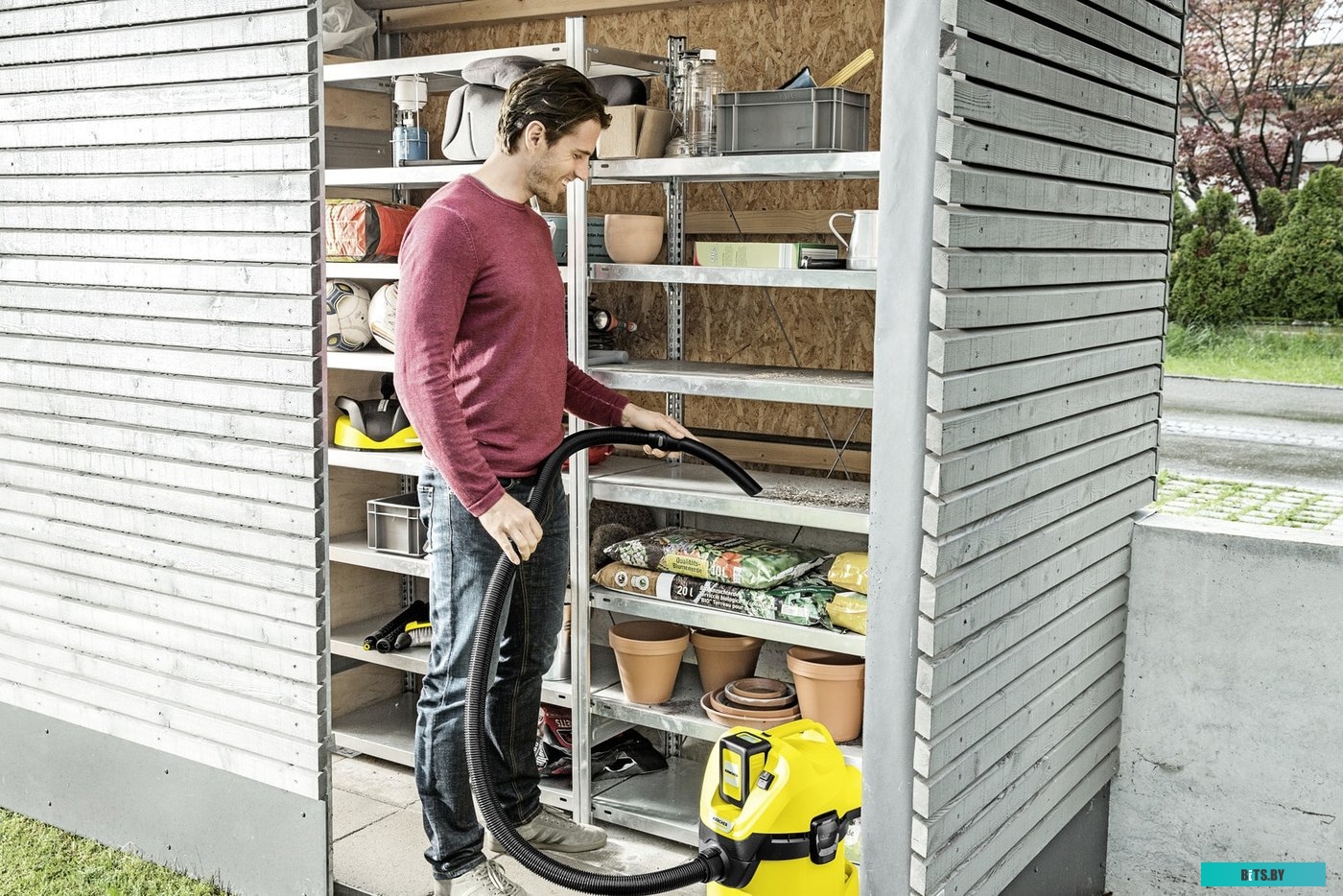 Пылесос Karcher WD 3 Battery 1.629-910.0